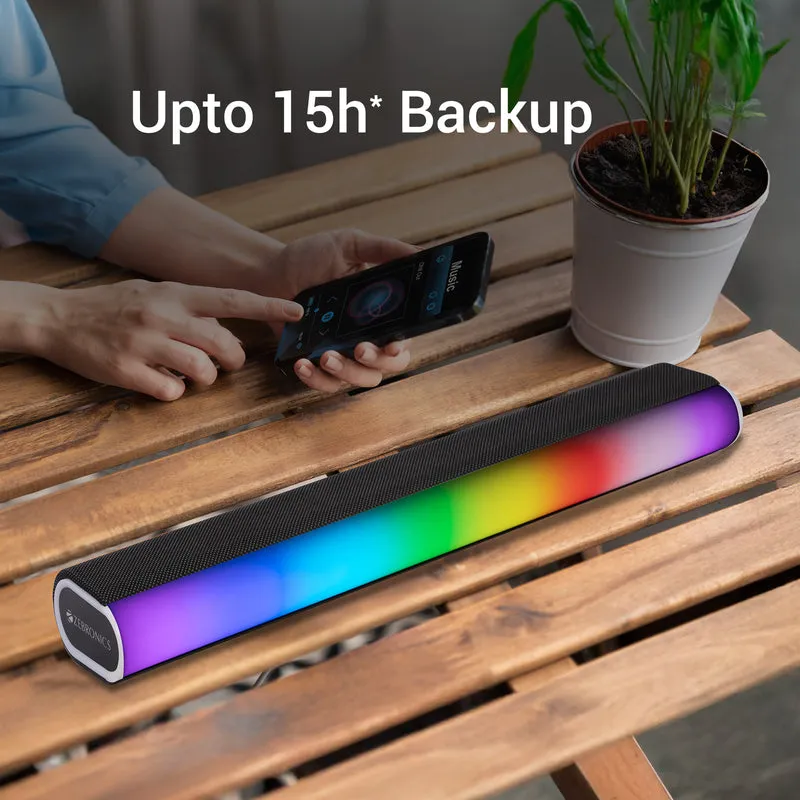 Zebronics Bluetooth Soundbar Speaker RGB Vita 202 view 5